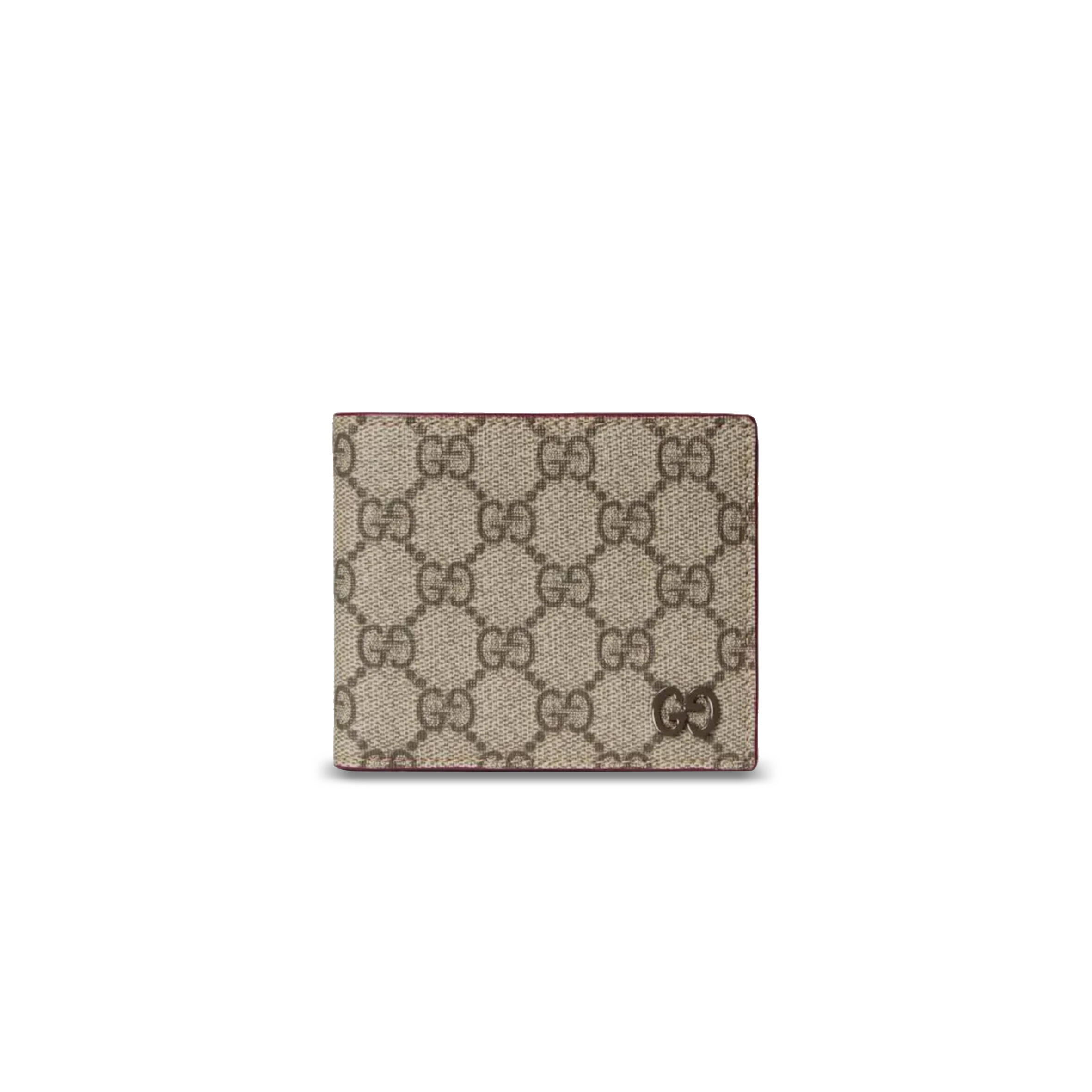 GUCCI BROWN INTERIOR GG BI-FOLD WALLET 768243 (21*9cm)